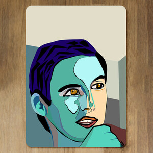 Thoughtful boy Designer Placemat Set