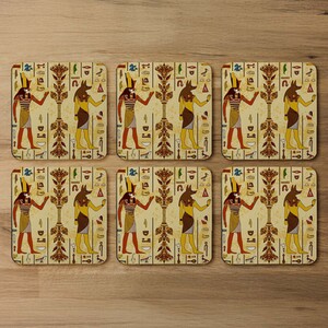 Egyptian Drawings Coaster