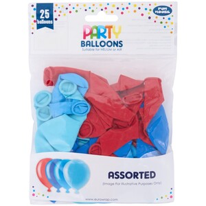 Pack of 25 Party Balloons
