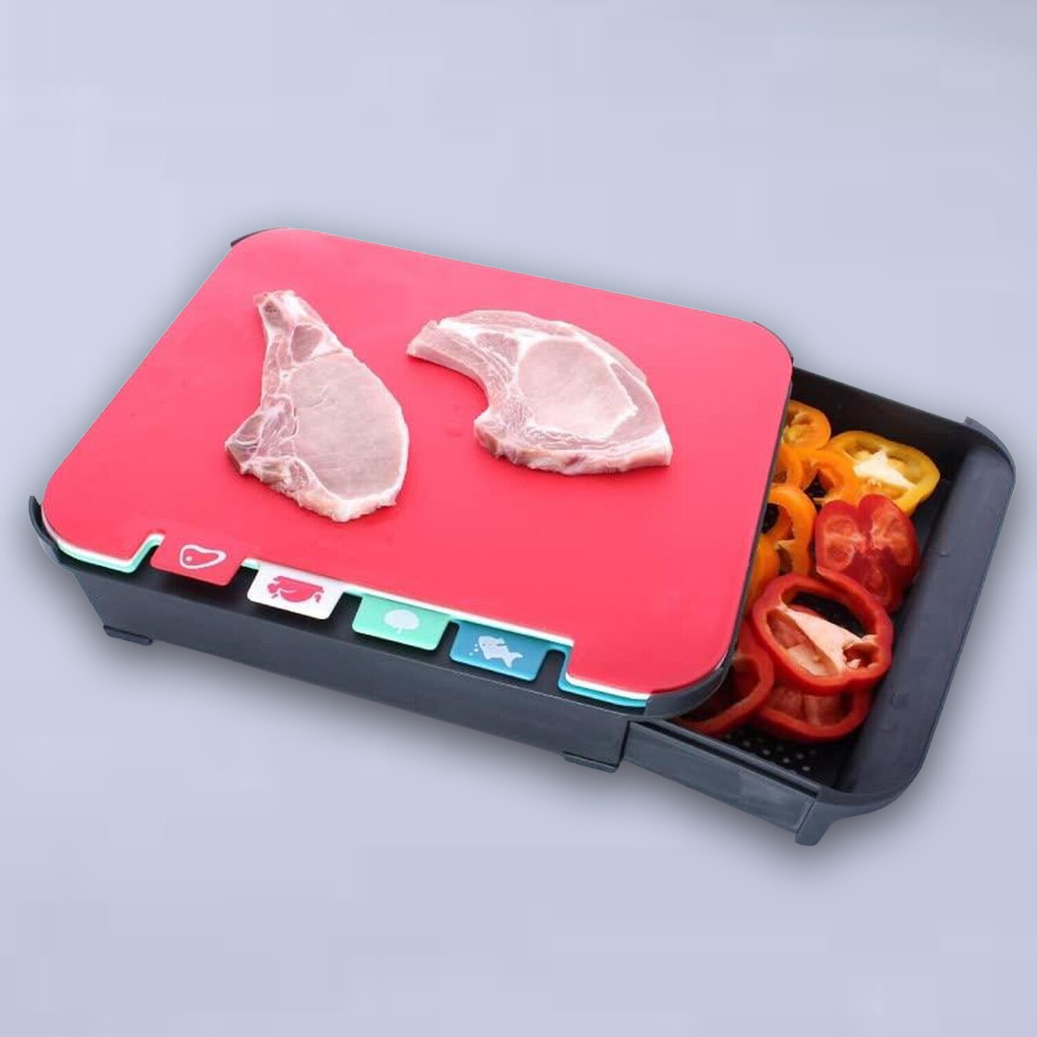 Image of CALITEK Chopping Board Set Coloured with&hellip;