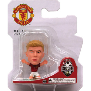 SoccerStarz Man Utd Rasmus Hojlund - Home Kit Classic Kit 5cm Figure