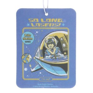 So Long Losers Peach Air Freshener by Steven Rhodes Retro Car Scent