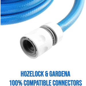 3 metres of Heavy-Duty Food Grade Water Hose Pipe Set with Connectors