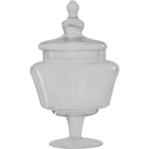 Olivia Clear Glass Candy Large Storage Jar