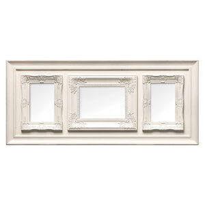 Maren Vintage Style Cream 3 Photo Frame