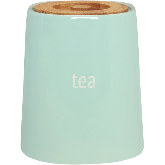 Fletcher Blue Ceramic Tea Canister