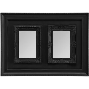 Maren Black Meta 2 Photo Frame