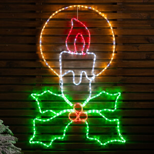 Christmas Candle Rope Light