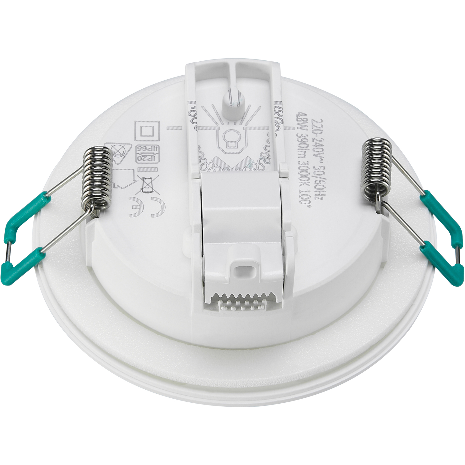 Sylvania Sylspot Neos Led Recessed Spotlight 4 8w Ip65 - White 3 5cm 400 19 2cm