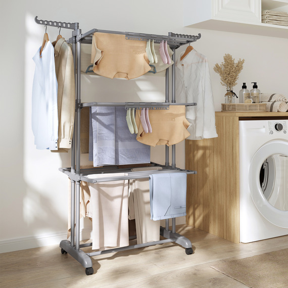 Foldable Stainless Steel Laundry Airer