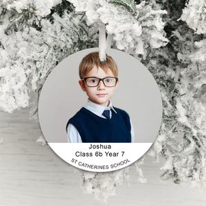 Personalised Decoration - School Photo
