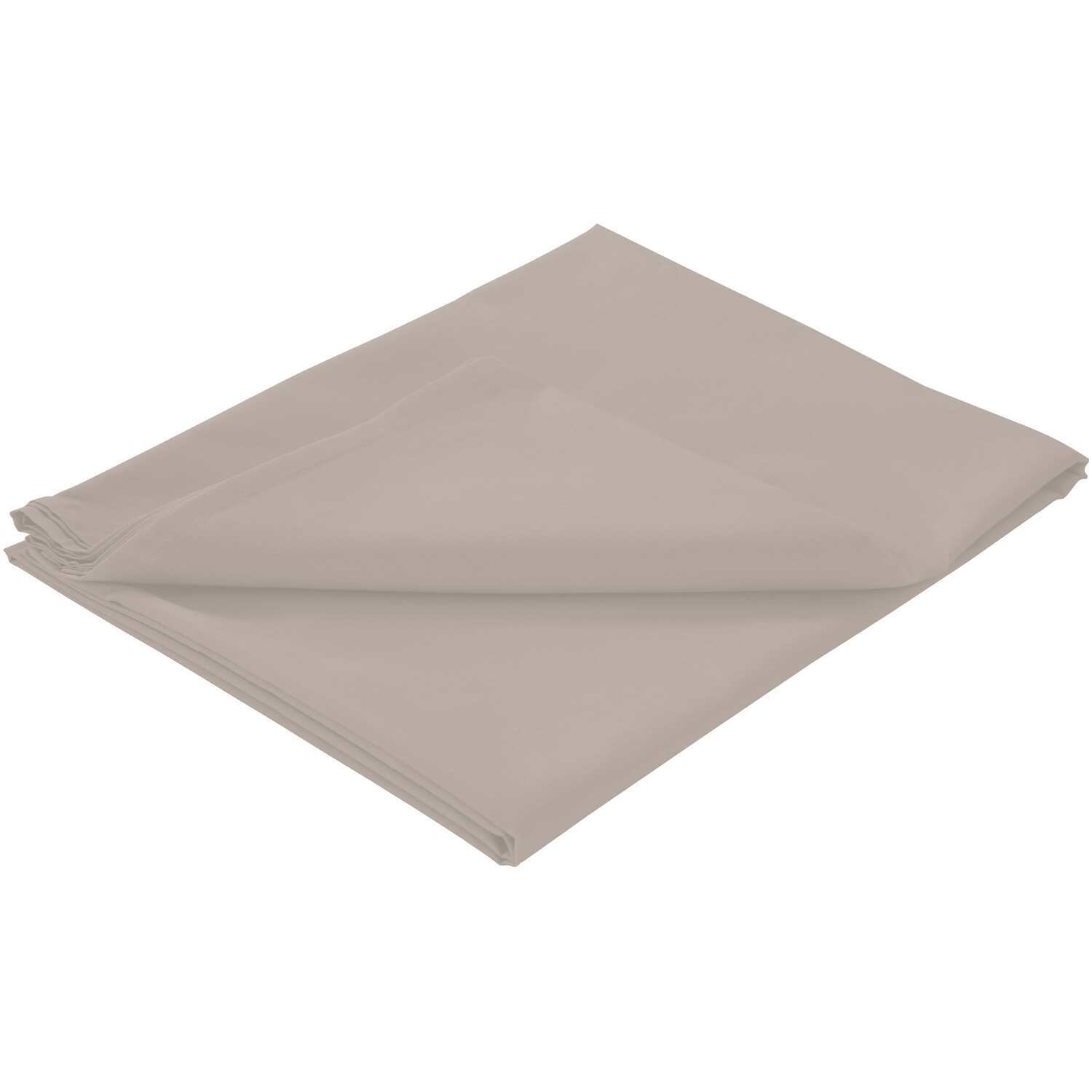 Basics Flat Sheet - Natural Superking