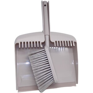 Ribbed Dustpan and Brush