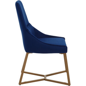 Vieste Midnight Velvet Dining Chair