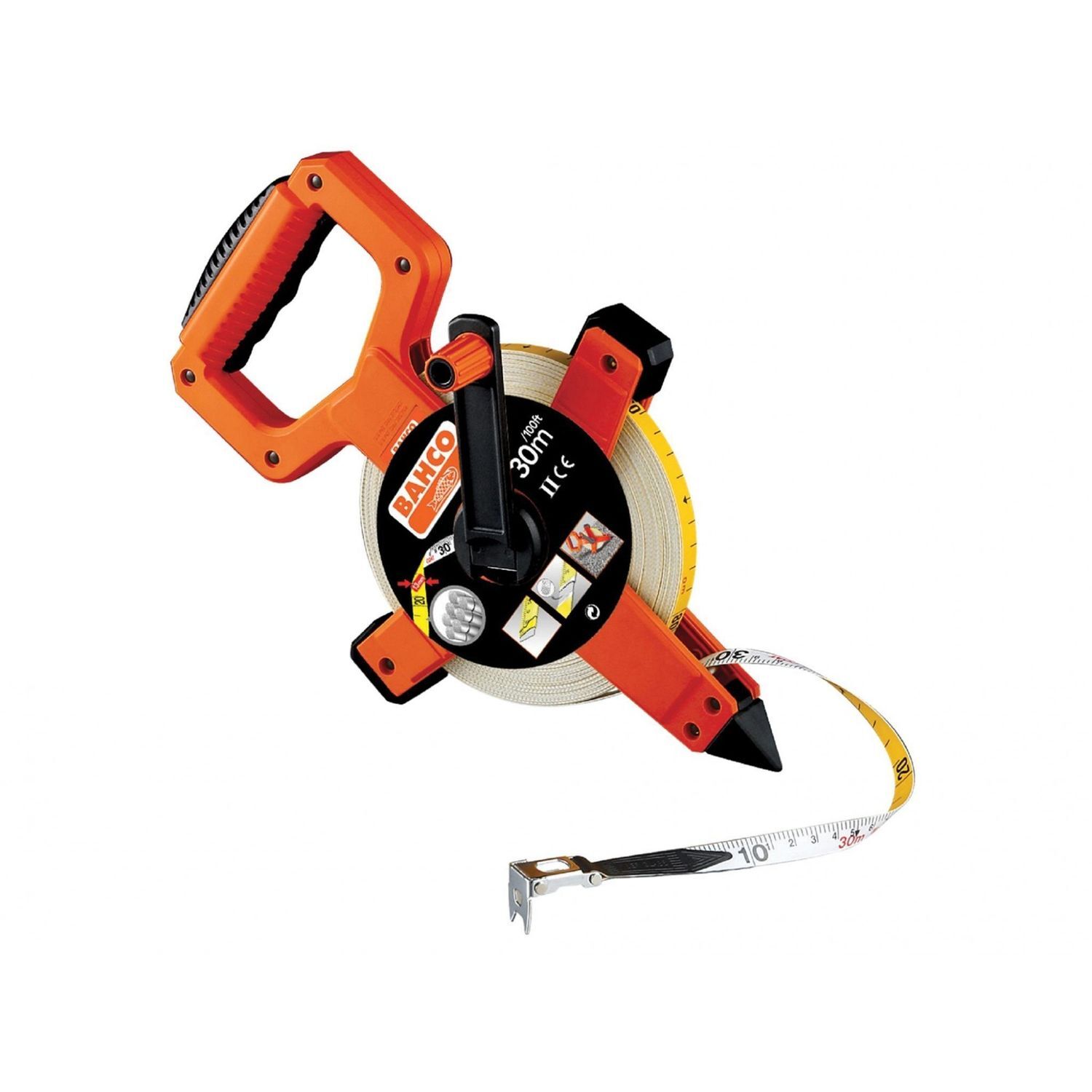 Bahco Lts Open Reel Fibreglass Tape - Multi Colour