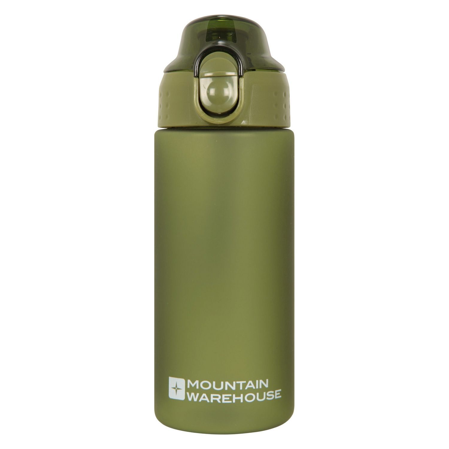 Mountain Warehouse Push Lid Bpa Free 500Ml Water Bottle - Khaki Green
