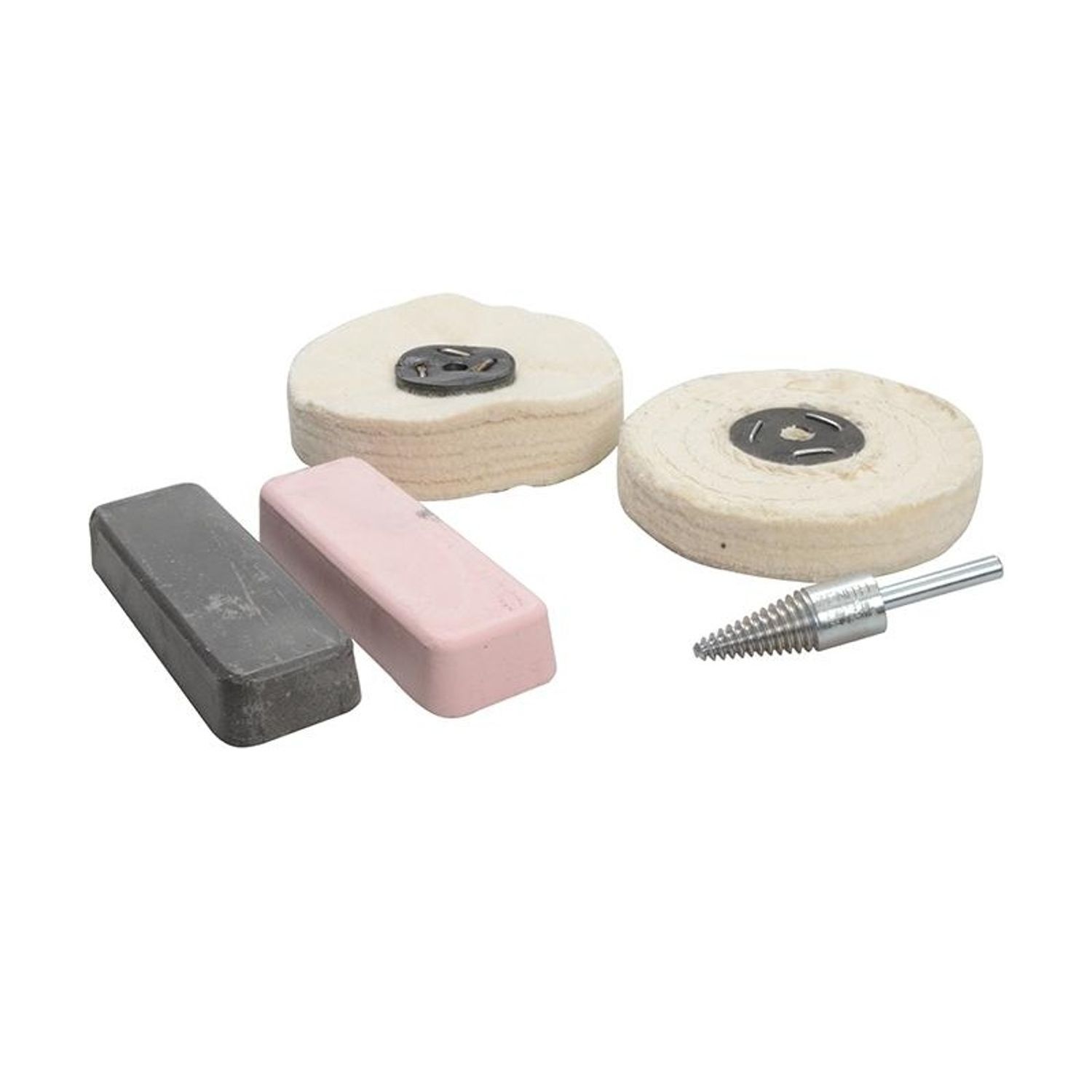 Zenith Profin Polishing Kit Ferrous Metal - Grey & Pink (Uk Plug) - Multi Colour