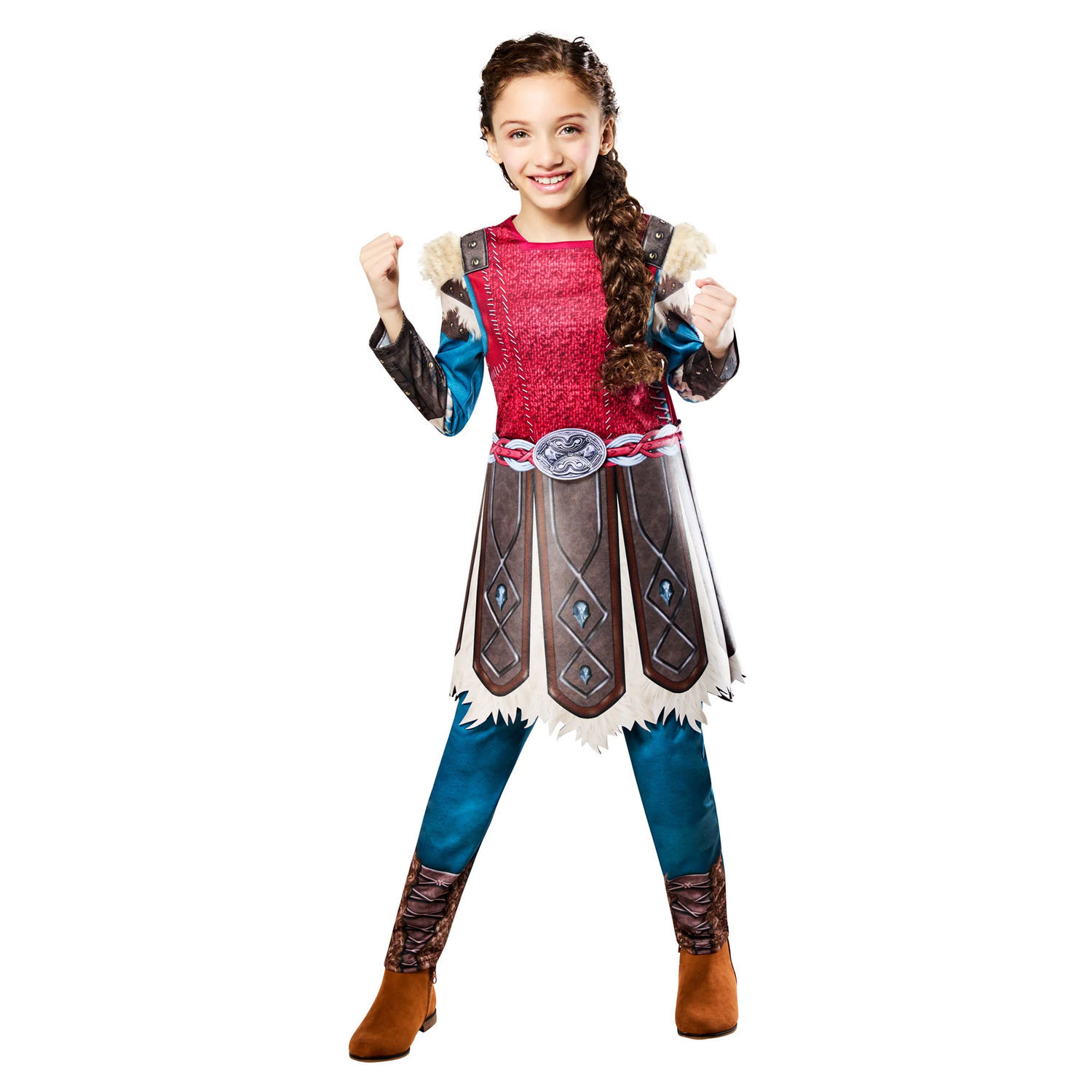 Joom How To Train Your Dragon Girls Black Childrens/Kids Astrid Hofferson Battlesuit Costume Dress Cm - Image 3