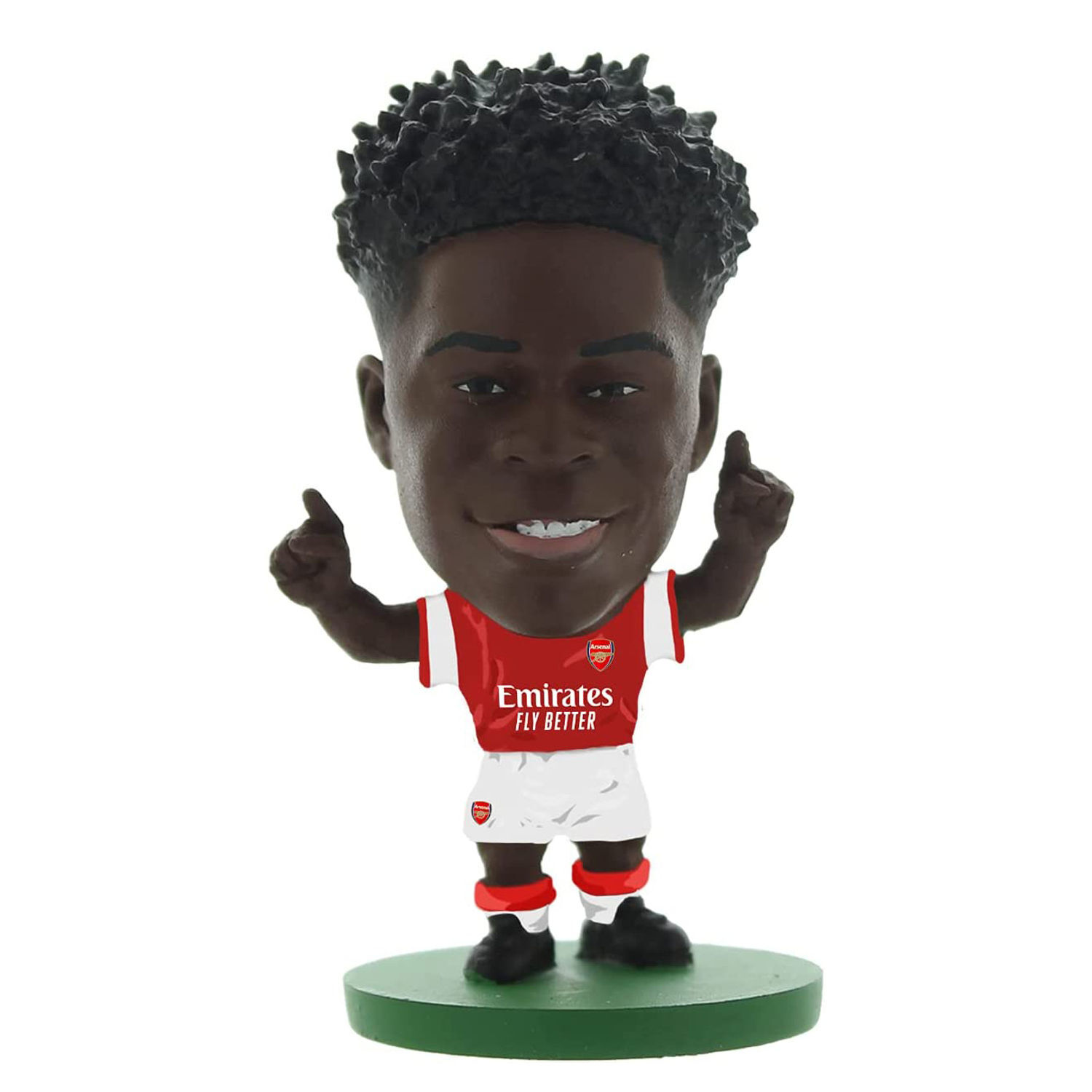 Arsenal Fc Bukayo Saka Soccerstarz Football Figurine - Red/White