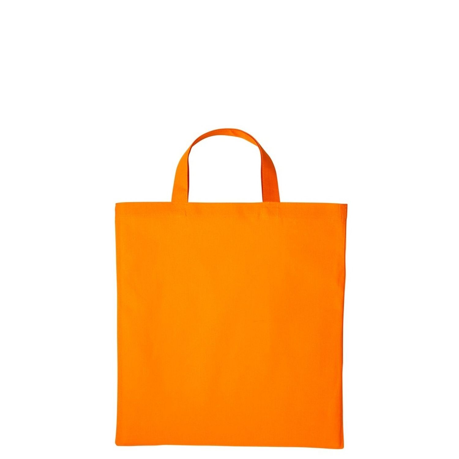 Nutshell Cotton Short Handle Shopper - Orange