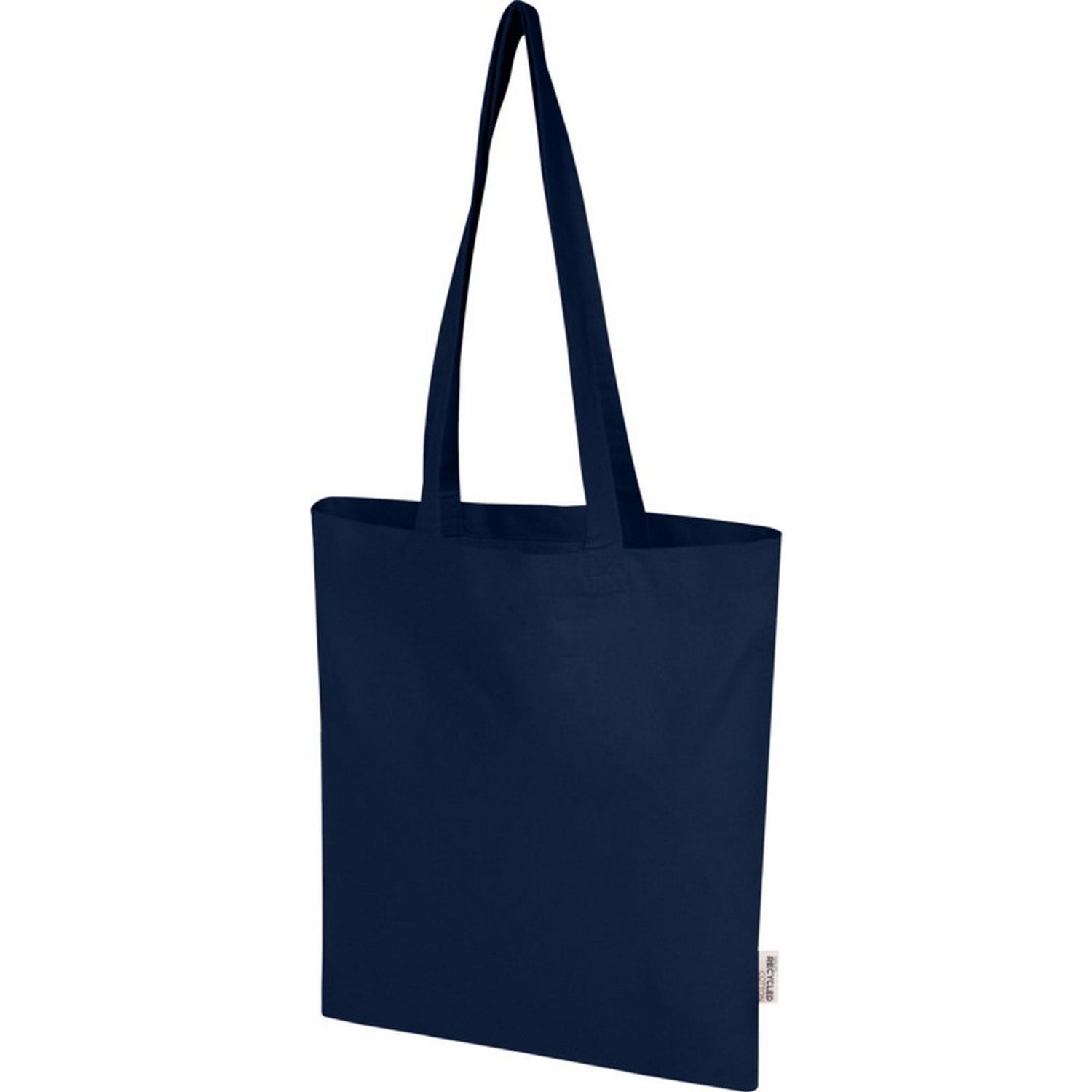 Floso Madras Recycled Cotton 7L Tote Bag - Navy