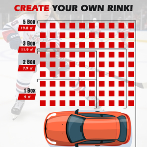 Training Hockey Flooring Tiles 18 Pack