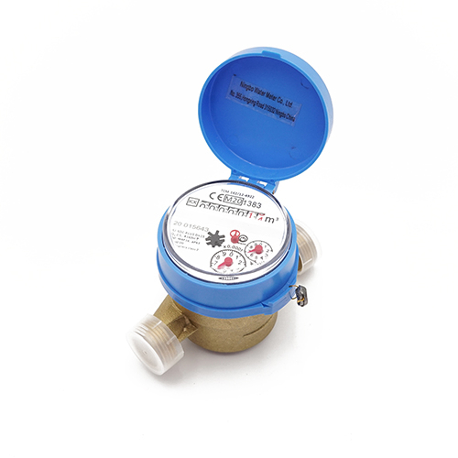 Primaflow Water Meter 1/2" Class C R160 - Sj-Sdc Plus Dn15 - Accurate Water Measurement - Blue
