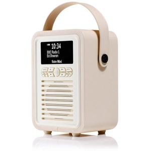 Cream Retro Mini DAB Radio  shot 17083539