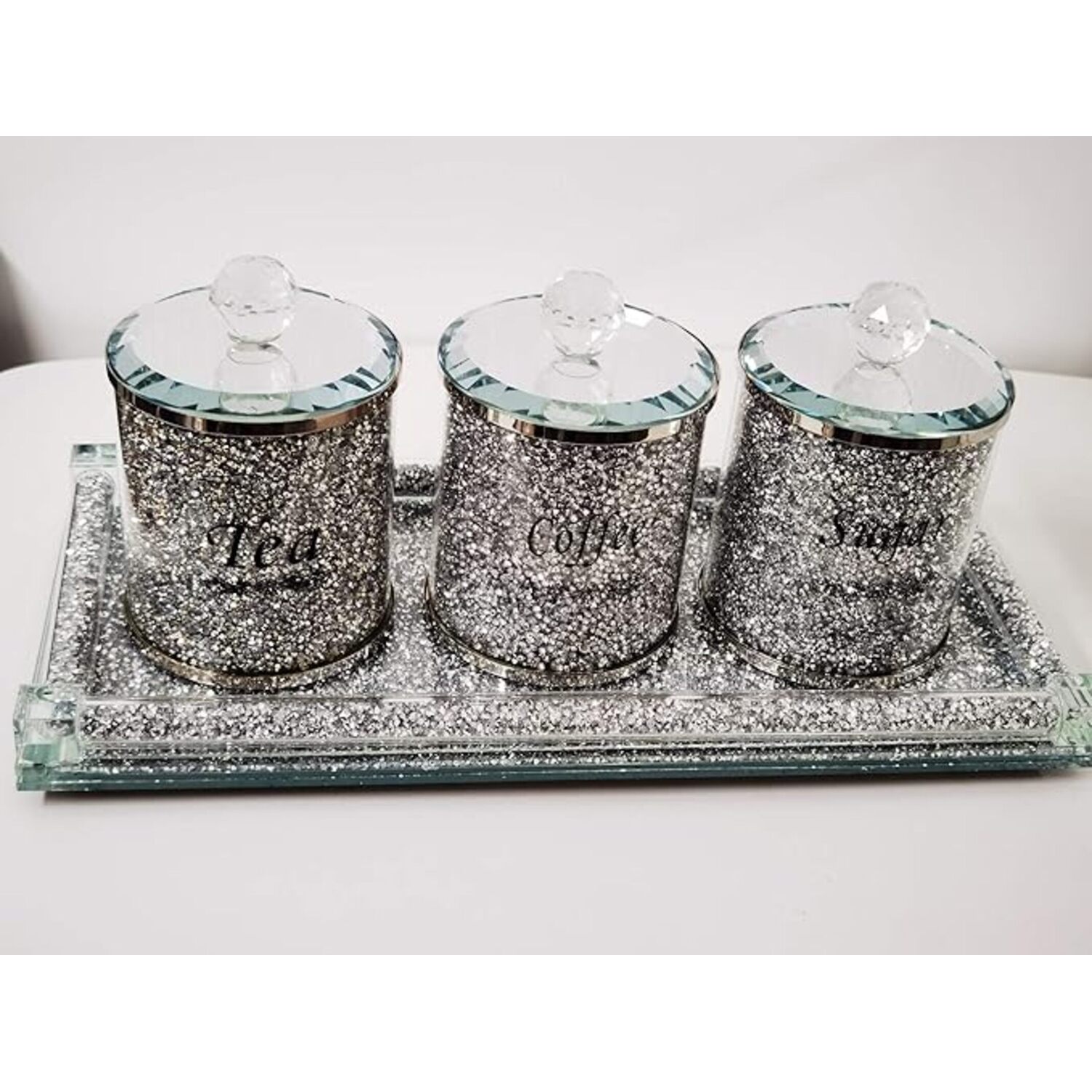 Image of Set Of 4 Diamond Crushed Tea&hellip;