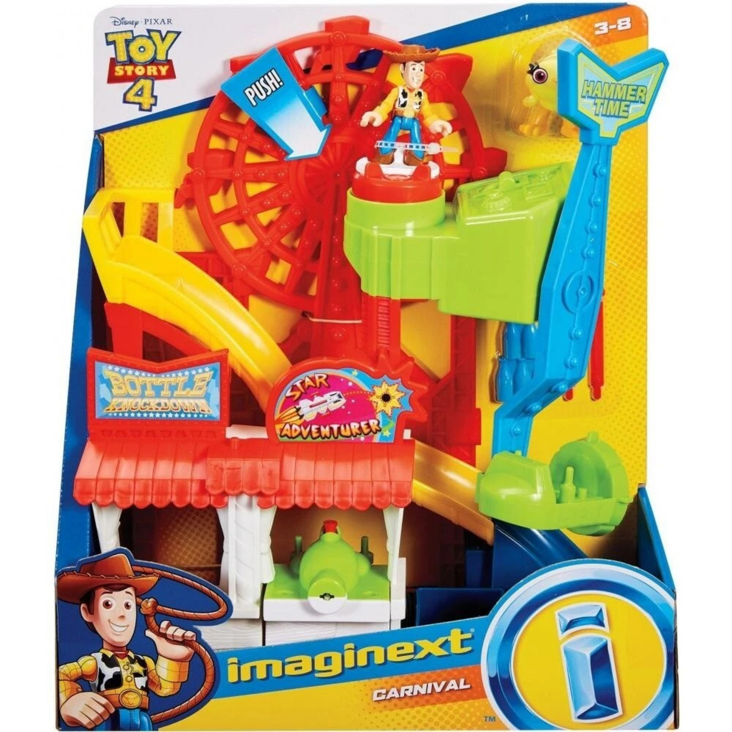 Fisher Price Imaginext Toy Story Carnival Playset - Orange