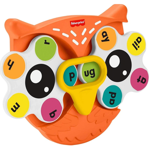 Fisher Price Spin ¿n Rhyme Fidget Spinner Plastic Learning Activity Toy