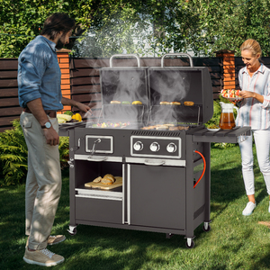 Toronto Kombi Gas and Charcoal BBQ