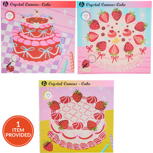 Cake Crystal Canvas Kit