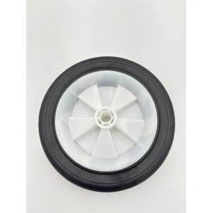 Replacement Tiller Wheel for 52cc Garden Tiller 6-Spoke Plastic Hub with Durable Rubber Tire