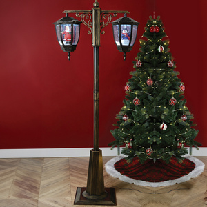 Gold Double Snowing Lantern
