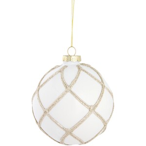 Glitter Wrapped Bauble