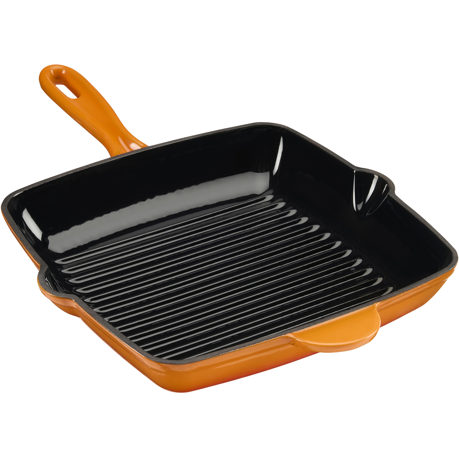 Cooks Professional (Orange) 26Cm Cast Iron Skillet Pan - Image 4