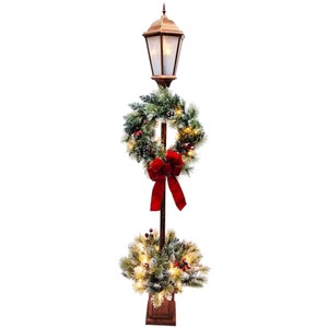 Floristry Pre-Lit Vintage Lantern
