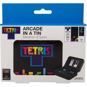 Tetris Arcade in a Tin Colour Handheld Game