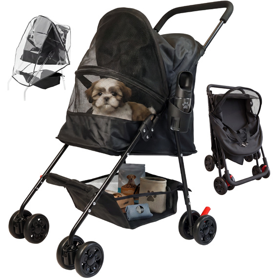 Pet Stroller Eco & Raincover