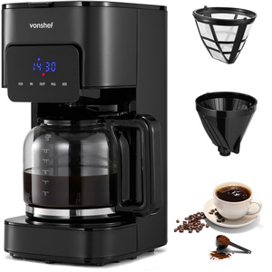 Filter Coffee Machine Digital Retro 1.5L
