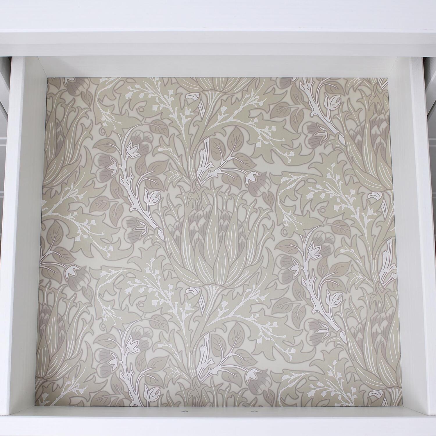 Lesser & Pavey William Morris 6 Drawer Liners - Green