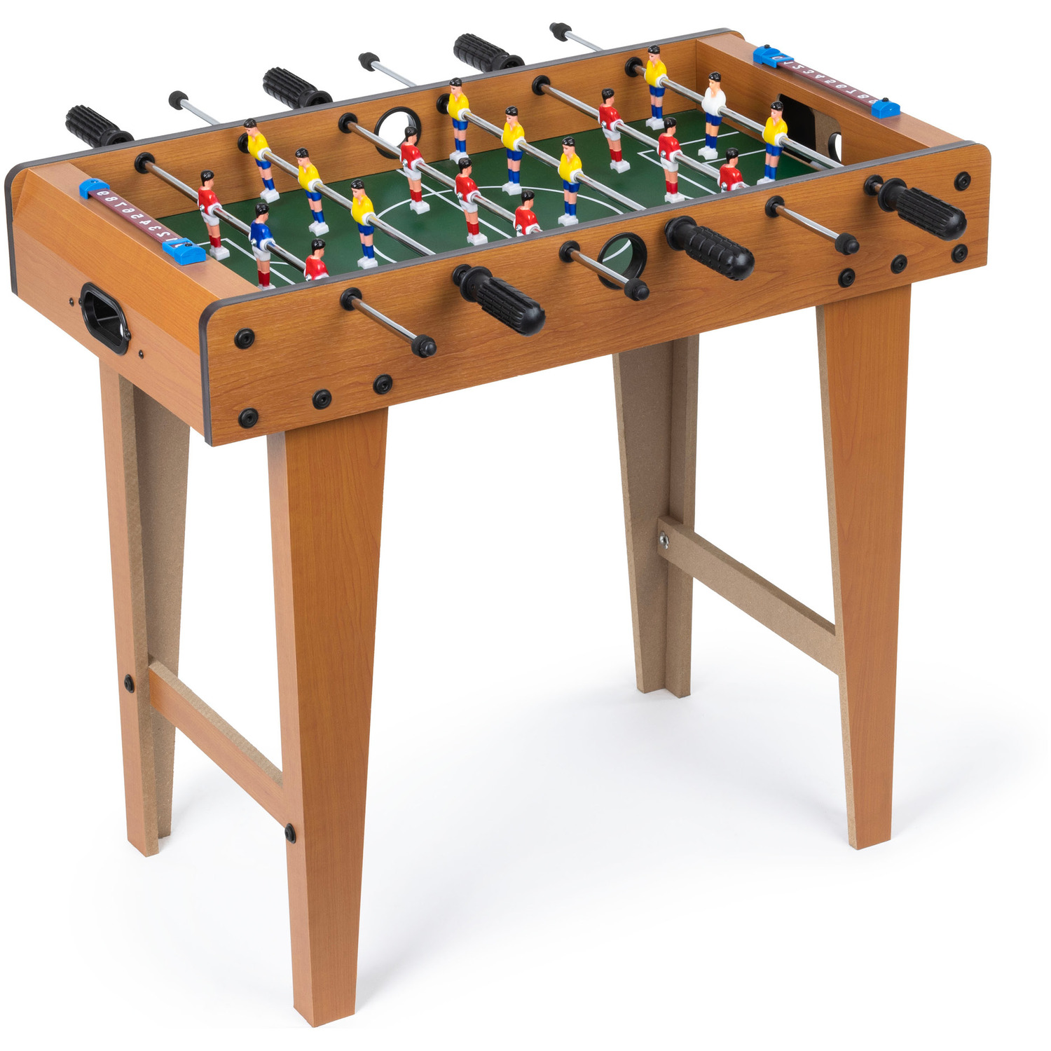 Wicked Gizmos Table Football Arcade Game - Brown