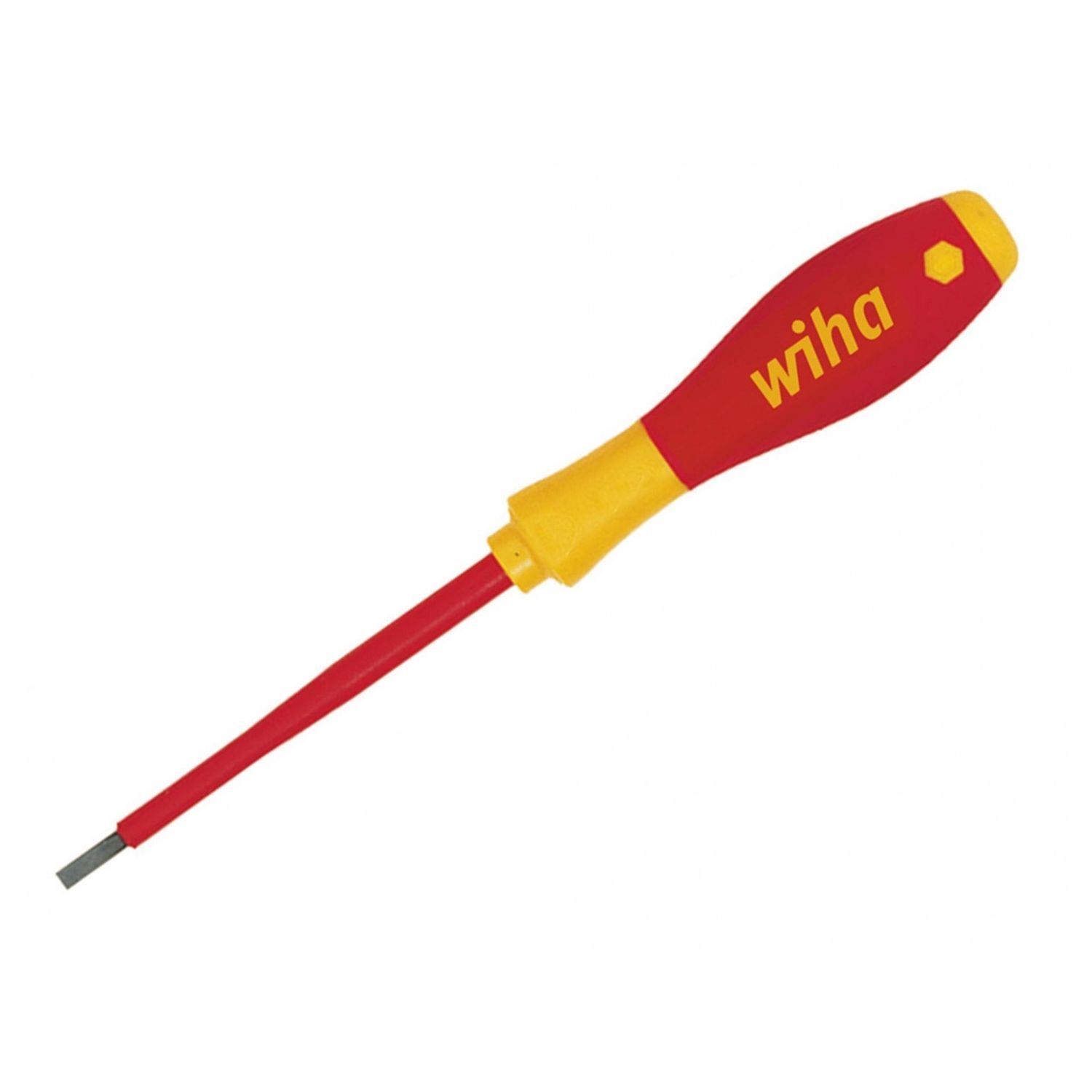 Wiha Softfinish Electric Slimfix Screwdriver, Slotted Tip - Image 2