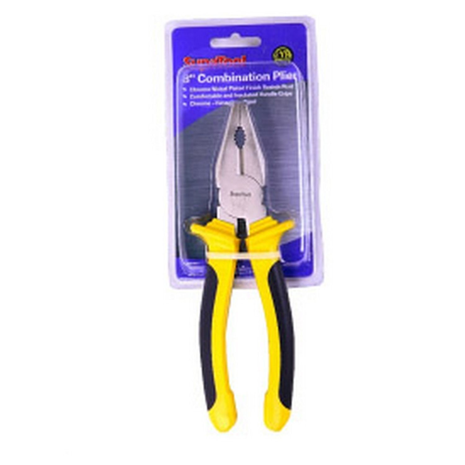 Supatool Deluxe Combination Plier - Silver/Yellow / S