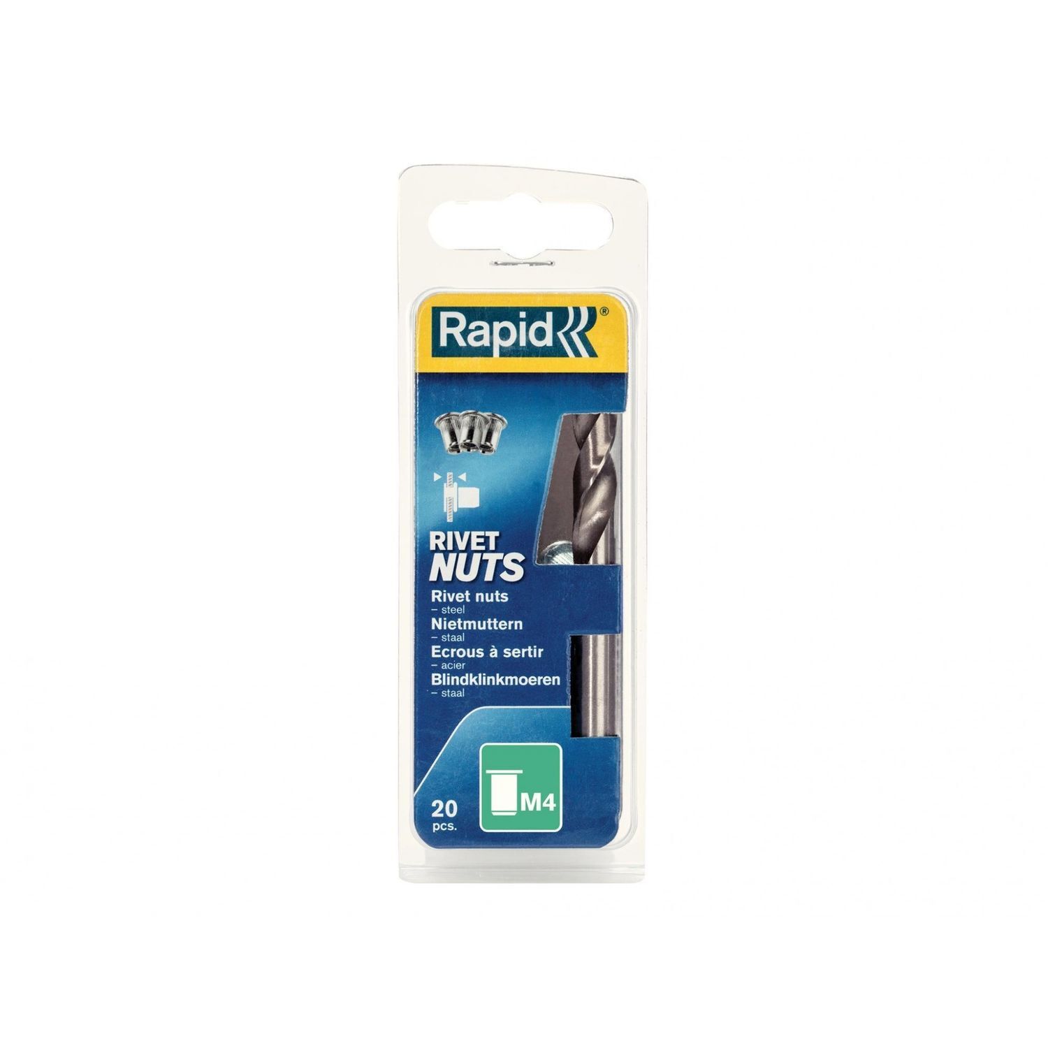 Rapid Steel Rivet Nuts C - Multi Colour