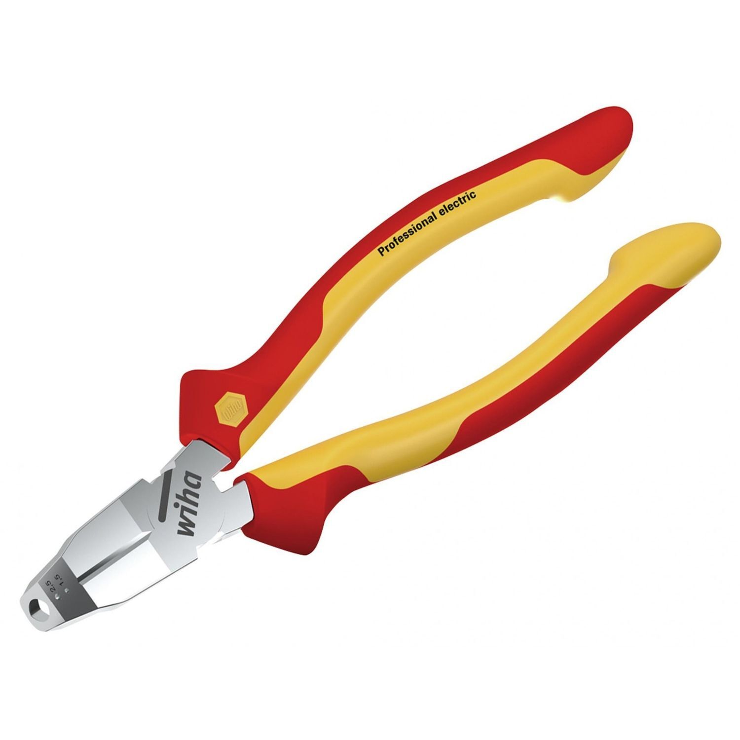 Wiha Professional Electric Installation Tricut Pliers 170Mm A - Multi Colour