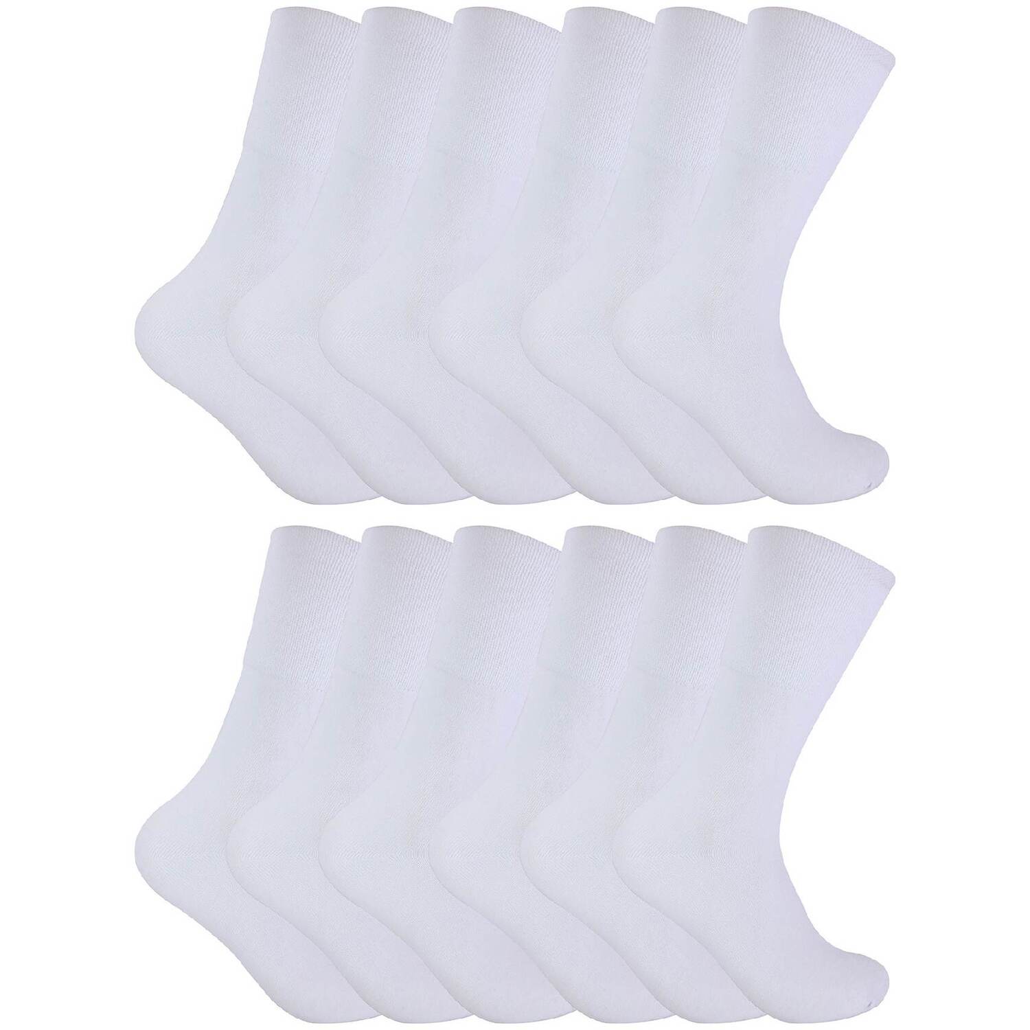 Sock Snob 3 Pack Mens Non Elastic Thermal Diabetic Socks