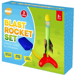 Blast Rocket Set Green Foam and PP