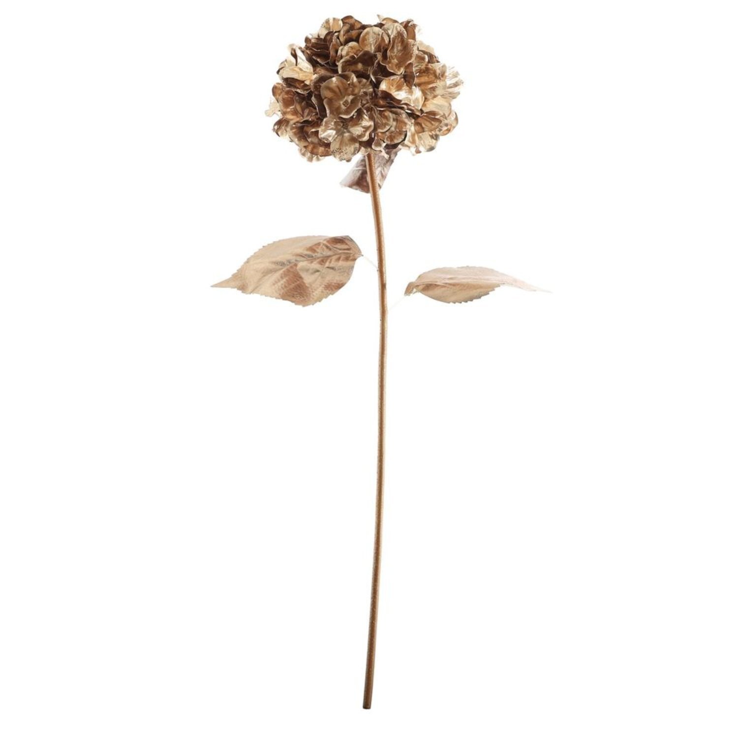 Kdmd Unisex Gold Metallic Hydrangea - Christmas Ornament - Image 3